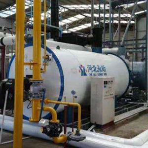 低氮燃?xì)鈱?dǎo)熱油爐安裝現(xiàn)場